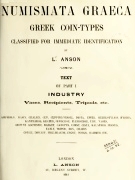 Greek - Anson - Numismata Graeca